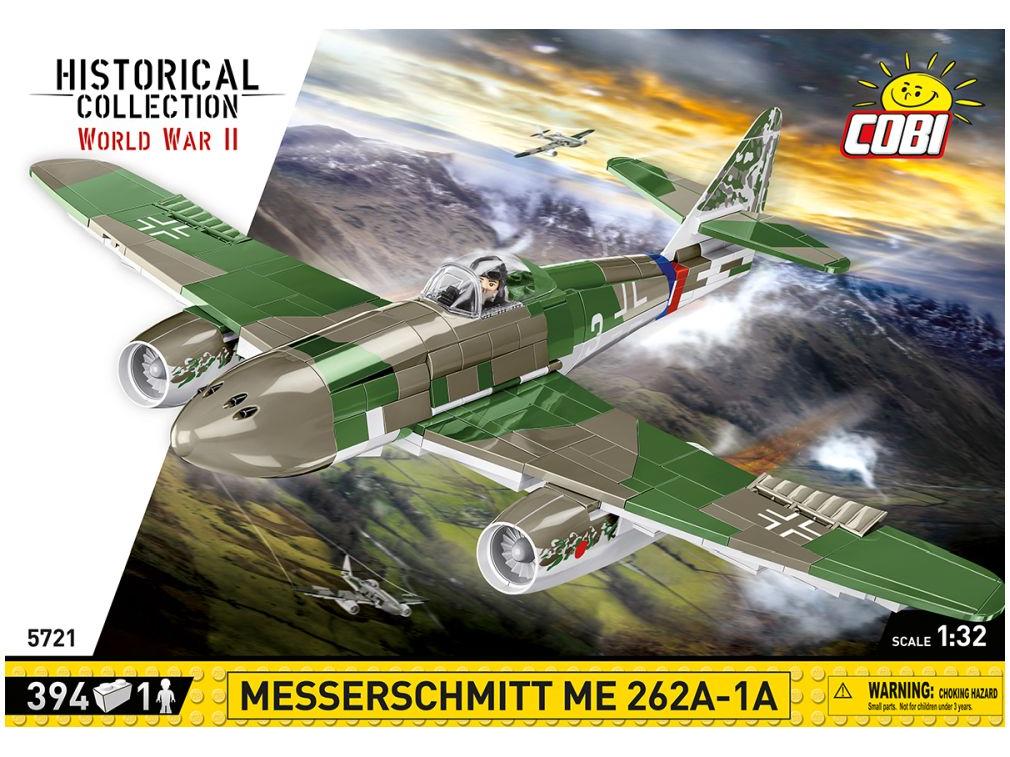 Messerschmitt ME 262A 1A WWII (382 pcs) Cobi Brick Build Kit-Cobi-Diecast Model Centre