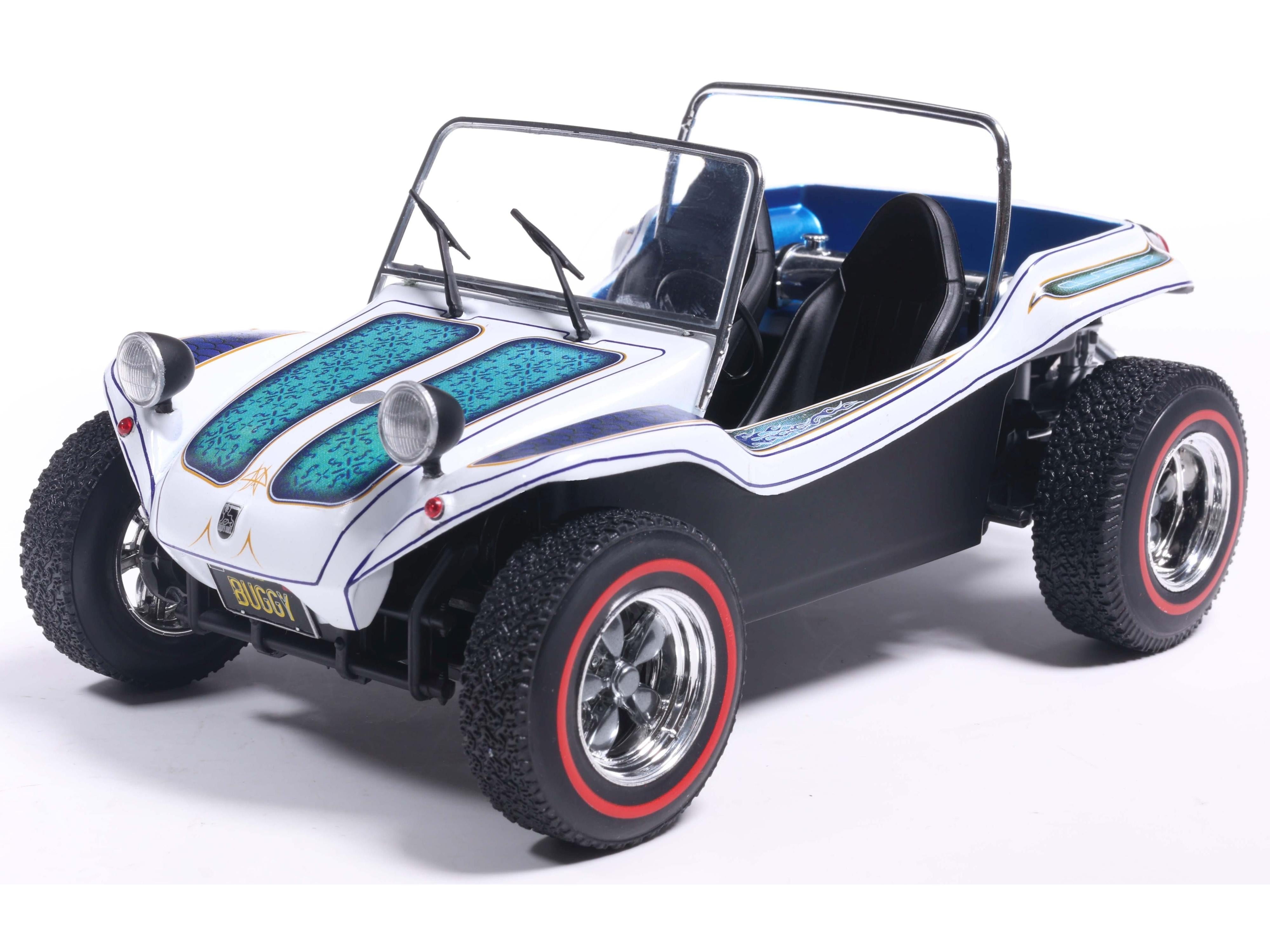 Meyers Manx Beach Buggy White 1968 1:18 Scale Solido Diecast Model Car-Solido-Diecast Model Centre
