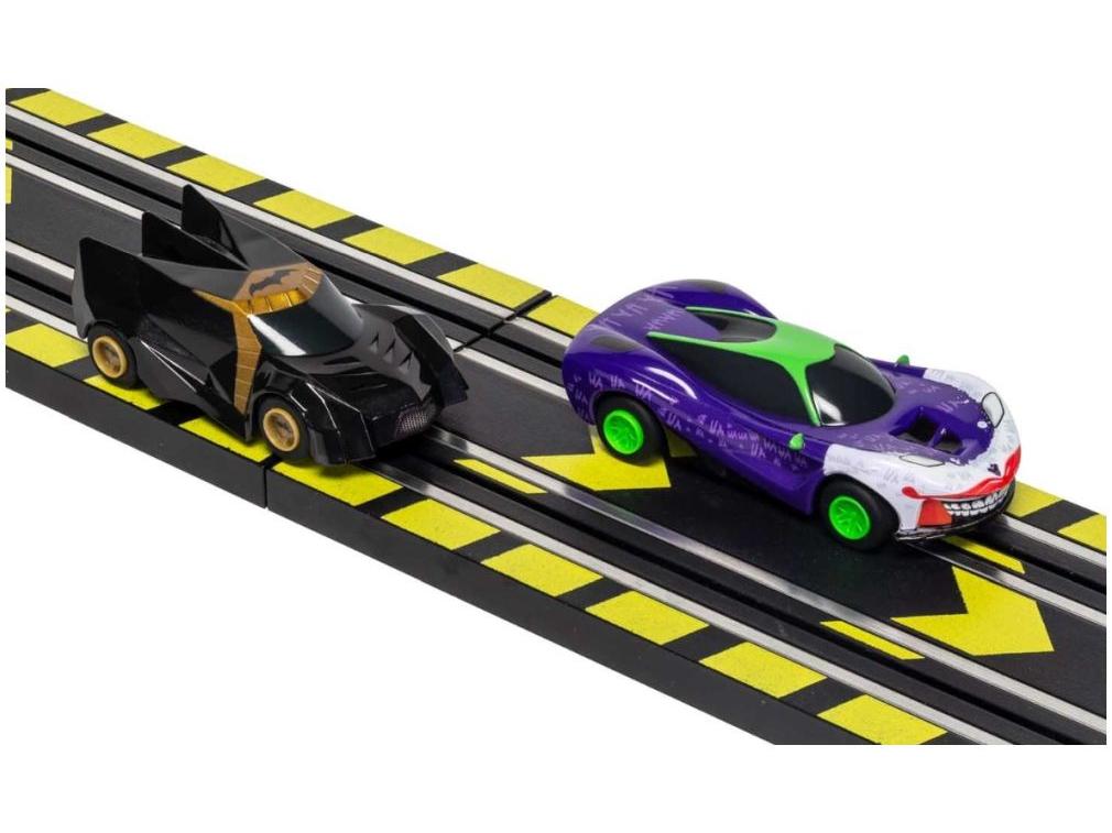 Micro Scalextric Batman vs Joker Set Battery Powered Race Set 1:64 Scale-Scalextric-Diecast Model Centre