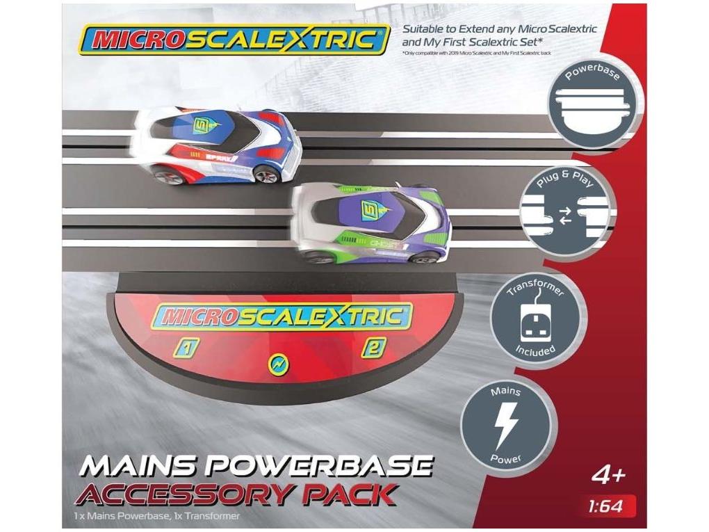 Micro Scalextric Mains Powered Track Piece (UK) 1:64 Scale-Scalextric-Diecast Model Centre