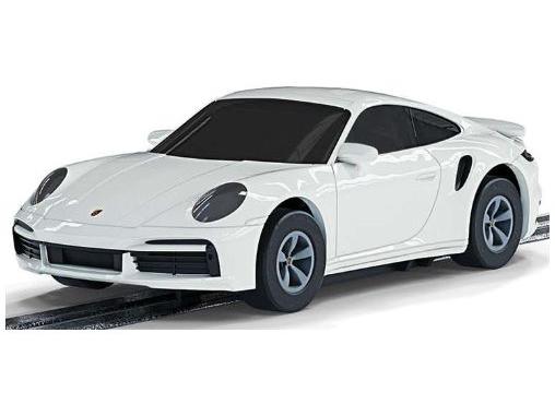 Micro Scalextric Porsche 911 Turbo Car White 1:64 Scale Scalextric-Scalextric-Diecast Model Centre