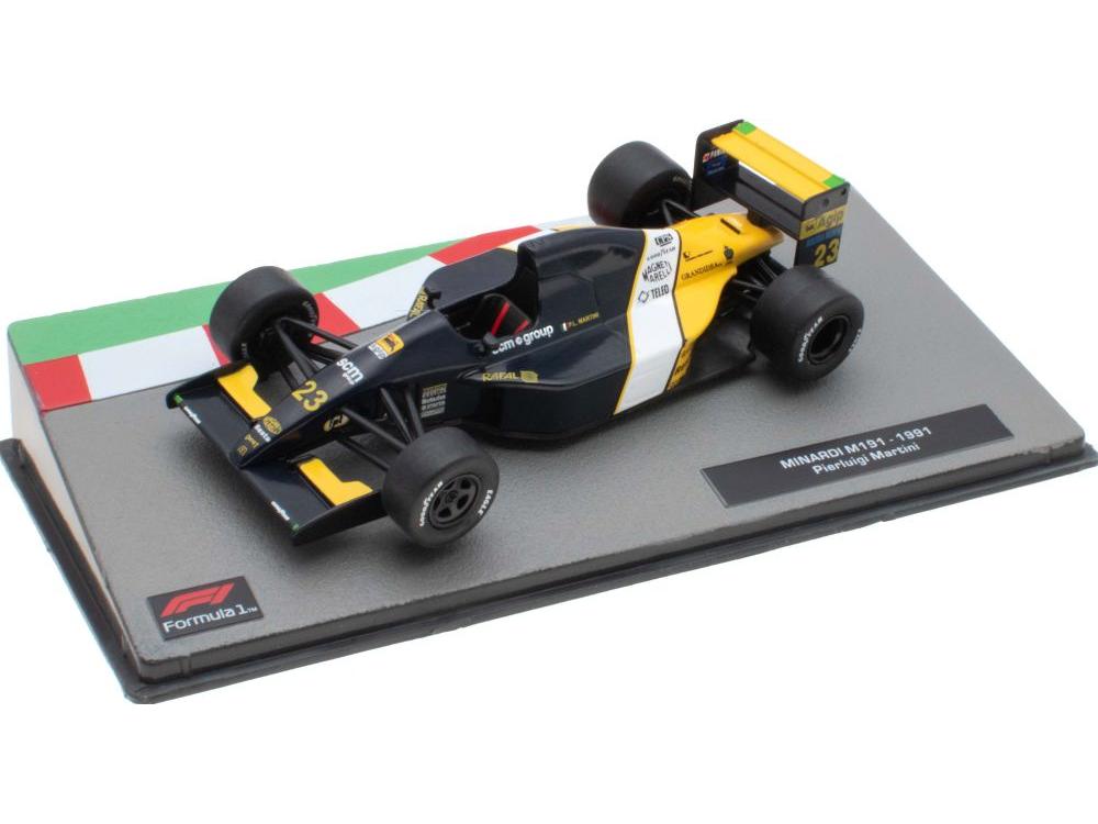 Minardi M191 #23 F1 1991 Pierluigi Martini 1:43 Scale Diecast Model