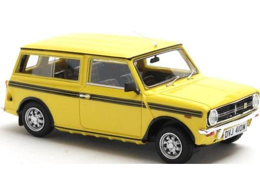 Mini Clubman Estate Yellow 1969-1980 1:43 Scale Matrix Resin Model Car-Matrix-Diecast Model Centre