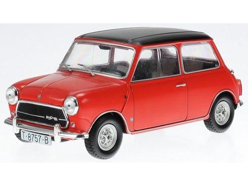 Mini Cooper 1973 Red with Black roof 1:24 Scale Unbranded Diecast Model Car-Unbranded-Diecast Model Centre
