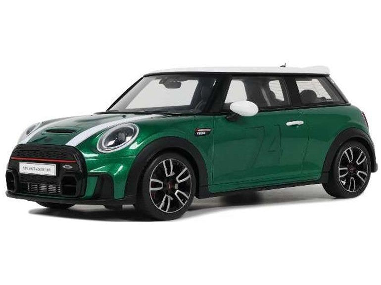 Mini Cooper F56 JCW 2023 British Racing Green IV 1 18