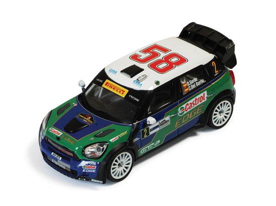 Mini Countryman JCW #2 Sordo/Del Bar 1:43 Scale IXO Diecast Model Car-IXO-Diecast Model Centre