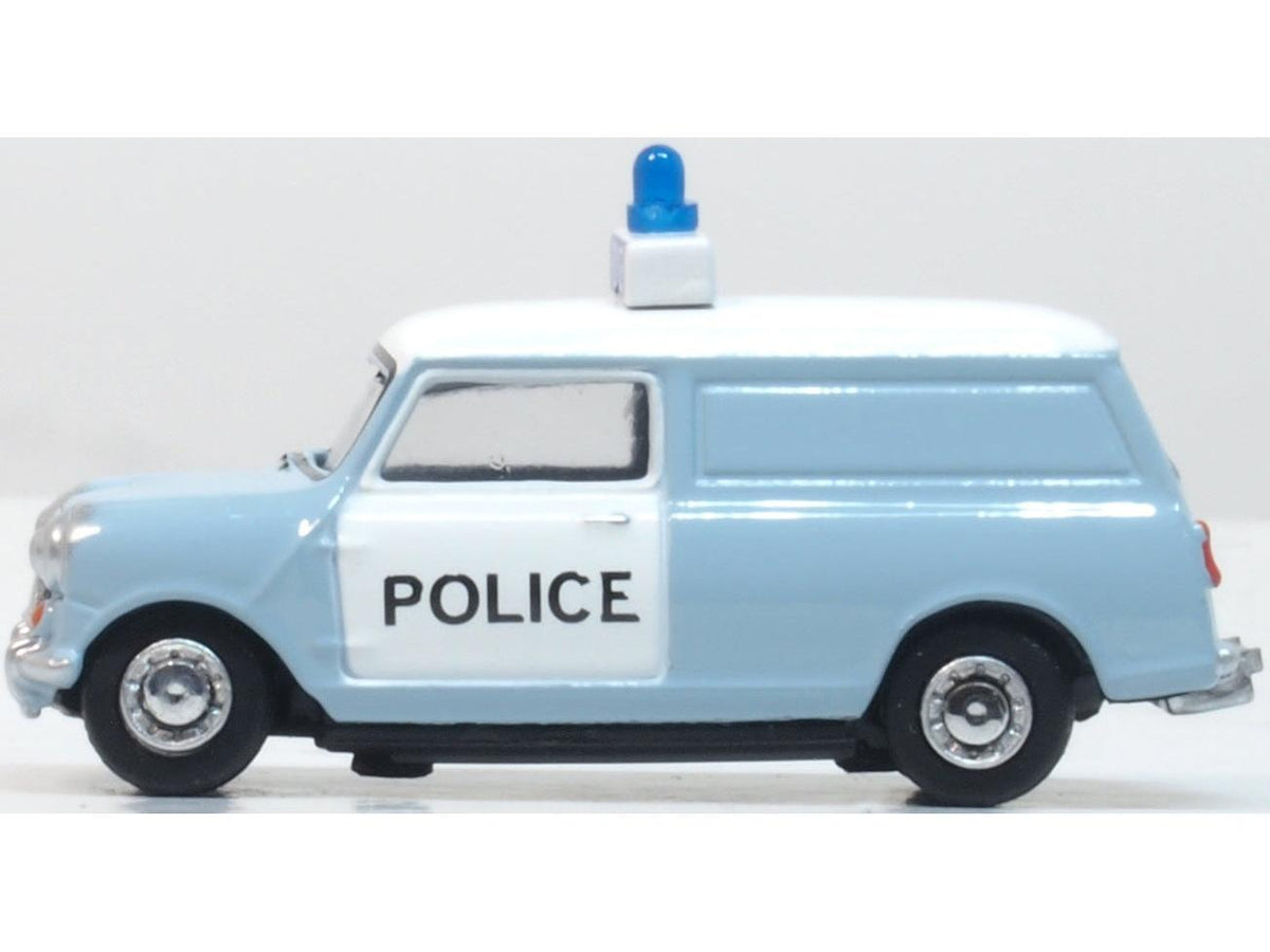 Mini Van West Mercia Police (Panda) 1:76 Scale Diecast Car – Oxford Diecast-Oxford Diecast-Diecast Model Centre