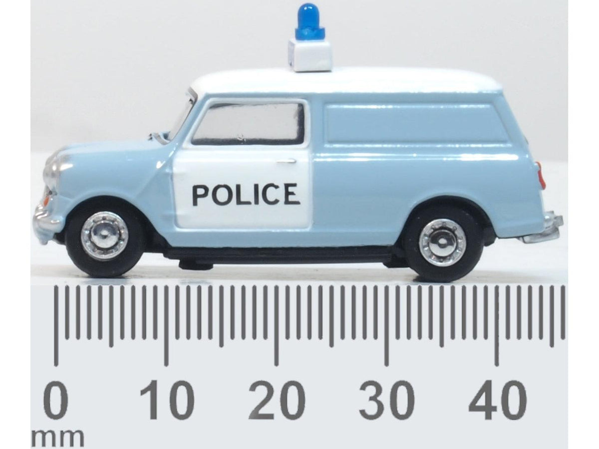 Mini Van West Mercia Police (Panda) 1:76 Scale Diecast Car – Oxford Diecast-Oxford Diecast-Diecast Model Centre