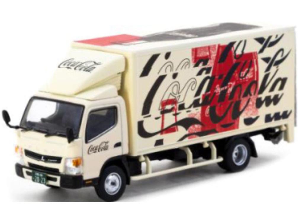 Mitsubishi Fuso Canter Coca Cola 1:64 Scale Tarmac Works Diecast Model Car-Tarmac Works-Diecast Model Centre