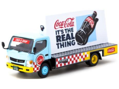 Mitsubishi Fuso Canter Coca Cola Mobile Billboard 1:64 Scale Tarmac Works Diecast Model Car-Tarmac Works-Diecast Model Centre