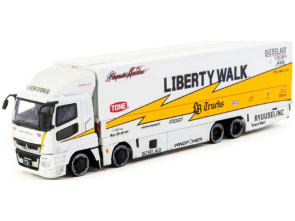 Mitsubishi Fuso Super Great LB-Trucks 1:64 Scale Tarmac Works Diecast Model Car-Tarmac Works-Diecast Model Centre