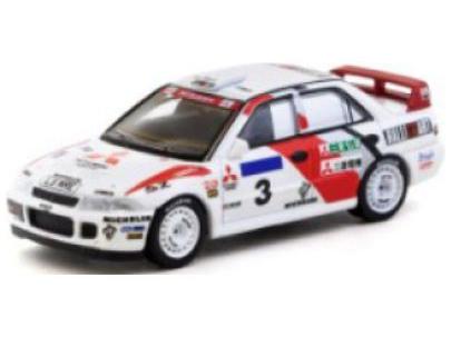 Mitsubishi Lancer Evolution II Rally Hong Kong-Peking 1994 #3 K.Eriksson/S.Parmander 1:64 Scale Tarmac Works Diecast Model Car-Tarmac Works-Diecast Model Centre