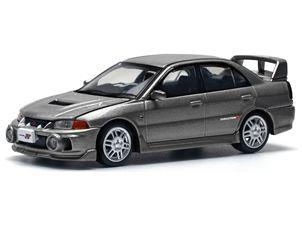 Mitsubishi Lancer Evolution IV Dark Grey 1:64 Scale Pop Race Diecast Model Car-Pop Race-Diecast Model Centre