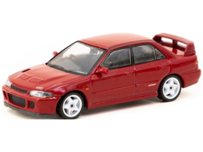 Mitsubishi Lancer GSR Evolution II Red 1:64 Scale Tarmac Works Diecast Model-Tarmac Works-Diecast Model Centre