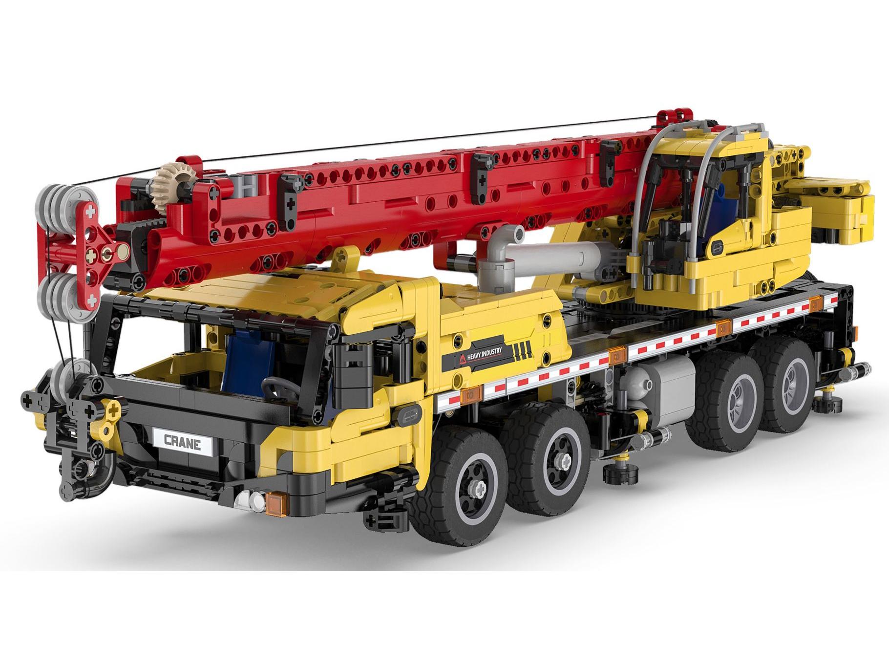 Mobile Crane Full Function Brick Builder (1831pcs) Cada Kit-Cada-Diecast Model Centre