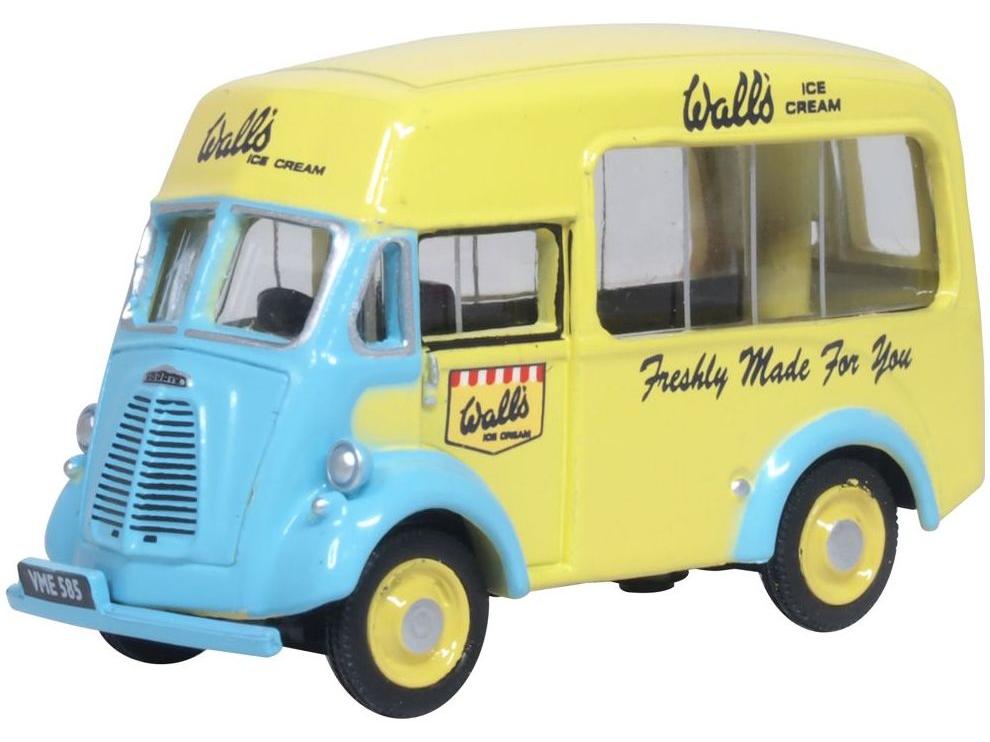 Morris J Ice Cream Van Walls Ice Cream 1:76 Scale Diecast Model – Oxford Diecast-Oxford Diecast-Diecast Model Centre