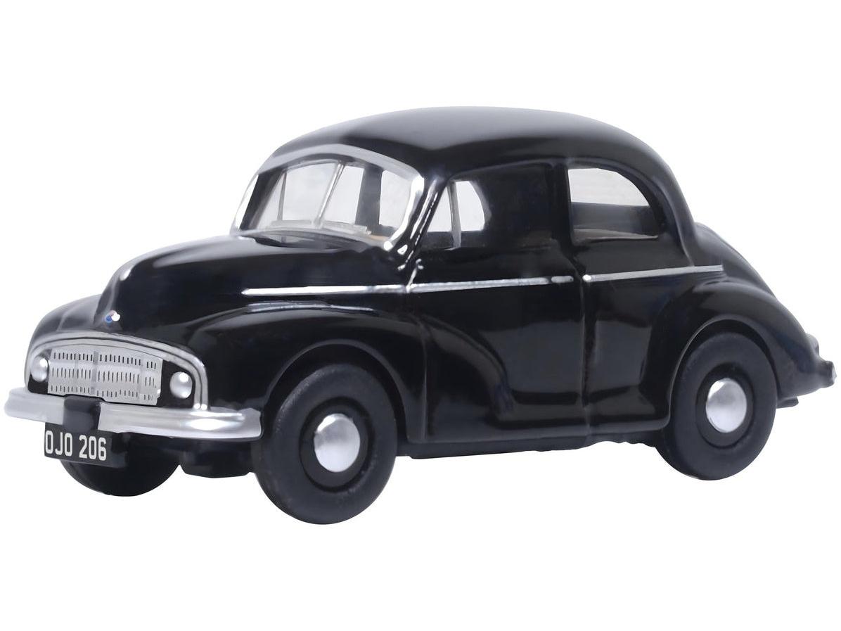 Morris Minor MMS Saloon Black 1:76 Scale Diecast Car – Oxford Diecast-Oxford Diecast-Diecast Model Centre