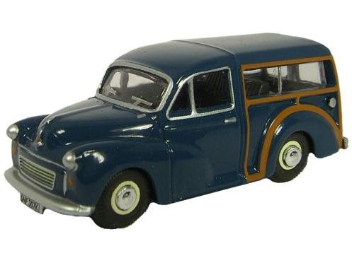 Morris Minor Traveller Trafalgar Blue 1:76 Scale Diecast Car – Oxford Diecast-Oxford Diecast-Diecast Model Centre