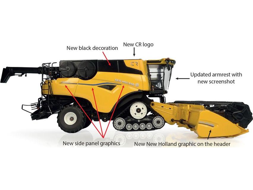 New Holland CR10.90 Tractor 2023 1:32 Scale Universal Hobbies Diecast Model-Universal Hobbies-Diecast Model Centre