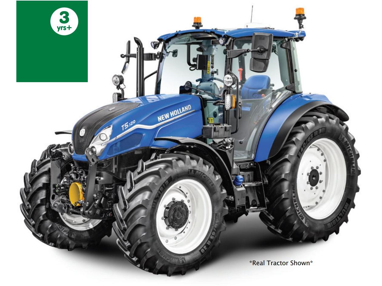 New Holland T5.120 Utility Tractor 1:32 Scale Britains-Britains-Diecast Model Centre