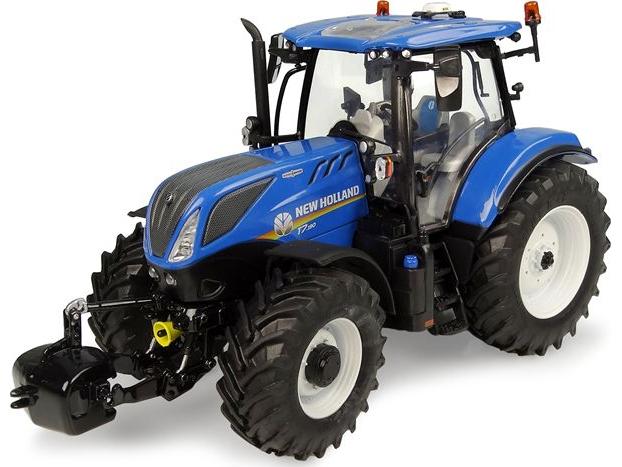 New Holland T7.190 Auto Command Tractor 2022 1:32 Scale Universal Hobbies Diecast Model-Universal Hobbies-Diecast Model Centre