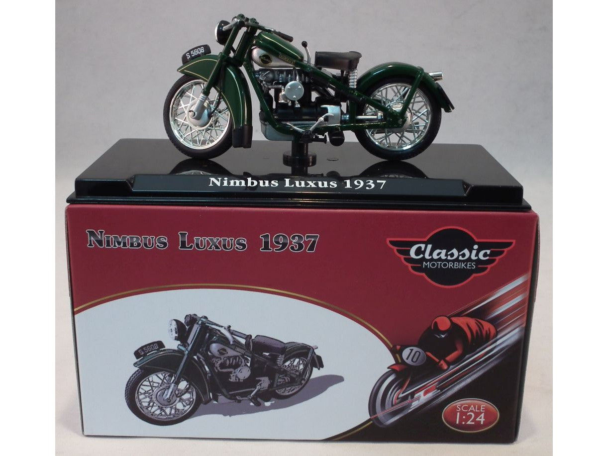 Nimbus Luxus 1937 - 1:24 Scale Diecast Model Motorcycle-Unbranded-Diecast Model Centre