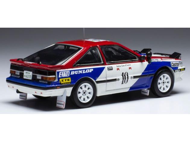 Nissan 200 SX #10 Rallye Cote d Ivoire 1987 Mehta/Combes 1:43 Scale IXO Diecast Model Car-IXO-Diecast Model Centre