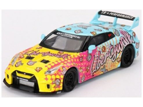 Nissan 35GT-RR Ver.1 LB-Silhouette Works GT Bodykit - 1:64 Scale Diecast Model Car-MINI GT-Diecast Model Centre