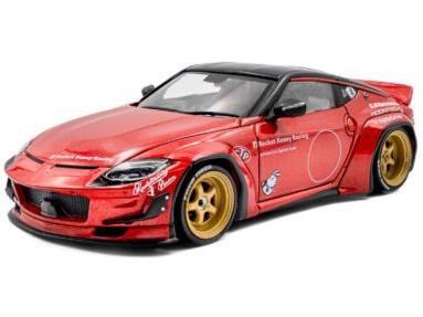 Nissan 400Z Rocket Bunny 2022 Red 1:43 Scale Solido Diecast Model-Solido-Diecast Model Centre