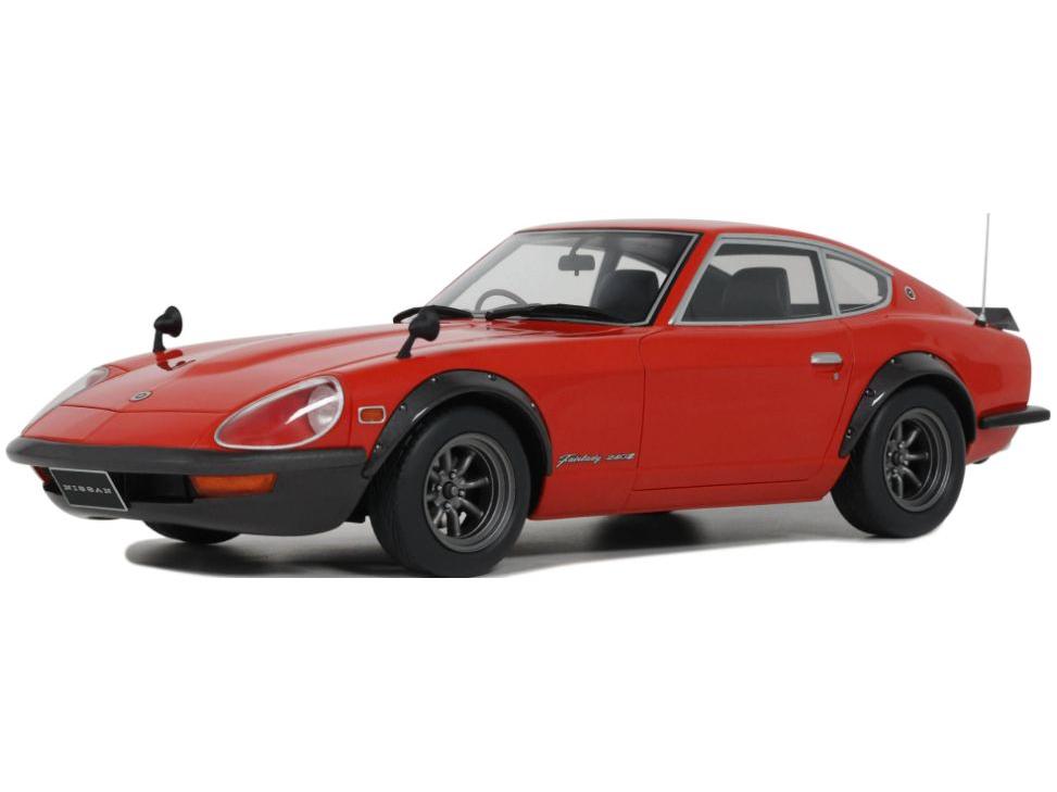 Nissan Fairlady 240 ZG 1972 Red 1:18 Scale OttOmobile Resin Model-OttOmobile-Diecast Model Centre