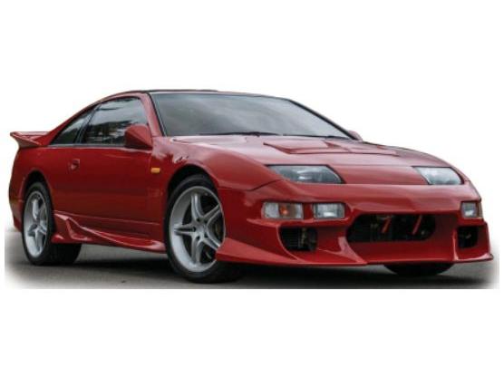 Nissan Fairlady Z Dark Red 1989 1:64 Scale IXO Diecast Model Car-IXO-Diecast Model Centre