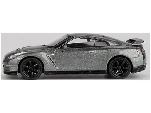Nissan GT-R 2013 Dark Metal Grey (NISMO R35 CRS Version) (RHD) 1:64 Scale MINI GT Diecast Model Car-MINI GT-Diecast Model Centre