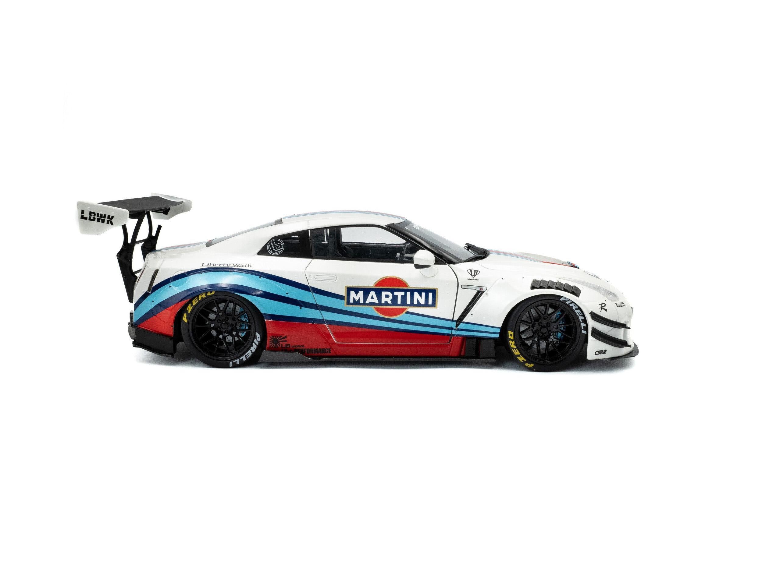 Nissan GT-R (R35) w/Liberty Walk Body Kit 2.0 M 2024 1:18 Scale Solido Diecast Model Car-Solido-Diecast Model Centre