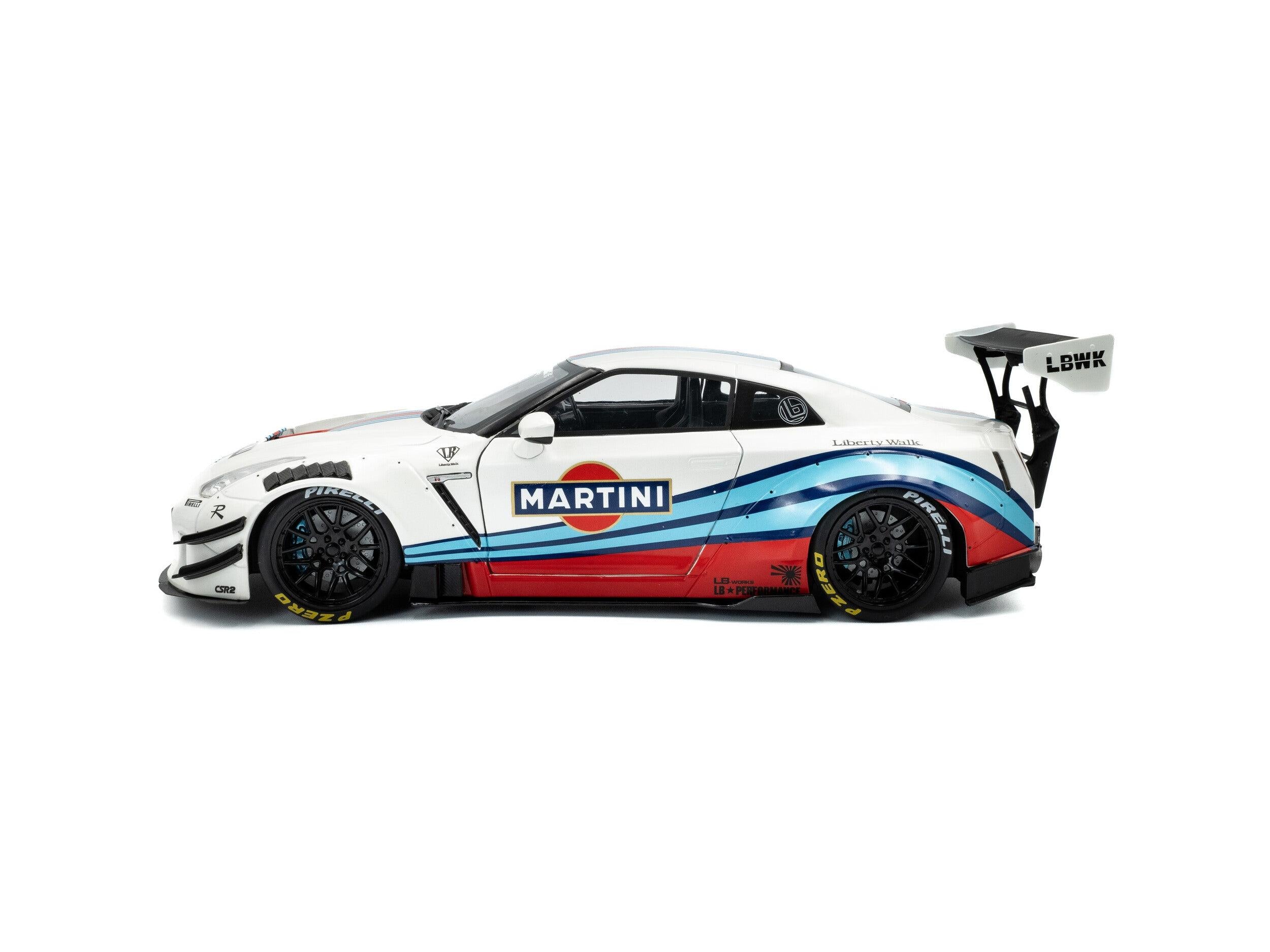 Nissan GT-R (R35) w/Liberty Walk Body Kit 2.0 M 2024 1:18 Scale Solido Diecast Model Car-Solido-Diecast Model Centre