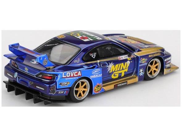 Nissan LB-Super Silhouette S15 Silvia #555 Liberty Walk 2025 Halloween (RHD) 1:64 Scale Diecast Model Car – MINI GT-MINI GT-Diecast Model Centre