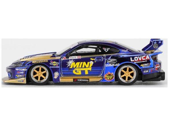 Nissan LB-Super Silhouette S15 Silvia #555 Liberty Walk 2025 Halloween (RHD) 1:64 Scale Diecast Model Car – MINI GT-MINI GT-Diecast Model Centre