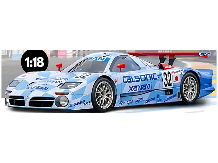 Nissan R390 GT1 Le Mans 1998 Blue 1998 1:18 Scale GT Spirit Resin Model Car-GT Spirit-Diecast Model Centre