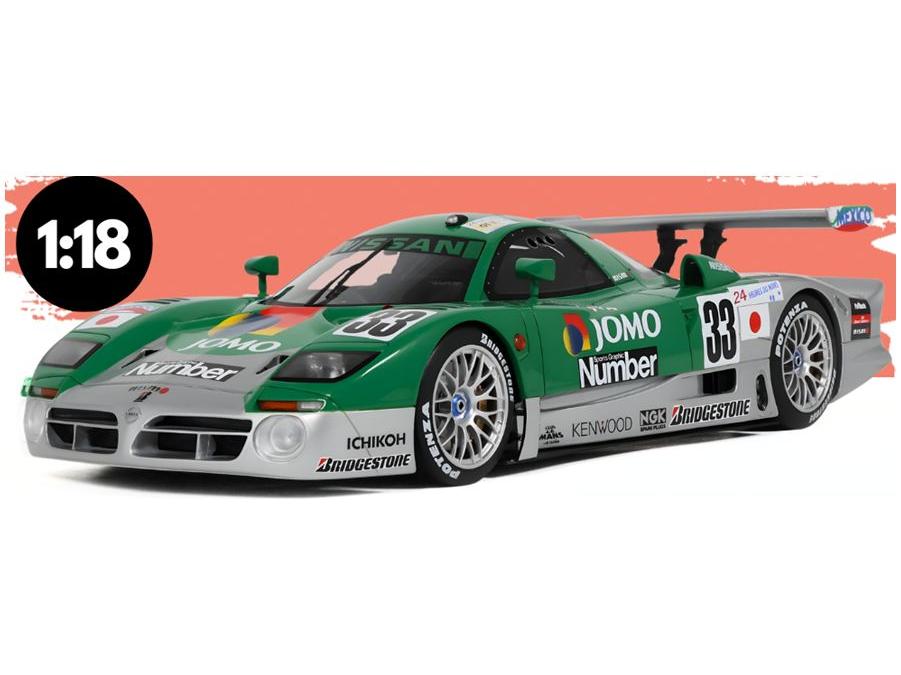 Nissan R390 GT1 Le Mans 1998 Green 1998 1:18 Scale GT Spirit Resin Model Car-GT Spirit-Diecast Model Centre