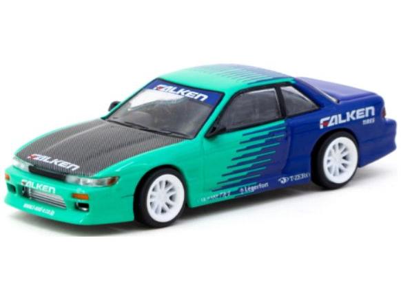 Nissan Silvia (S13) Falken 1:64 Scale Tarmac Works Diecast Model-Tarmac Works-Diecast Model Centre