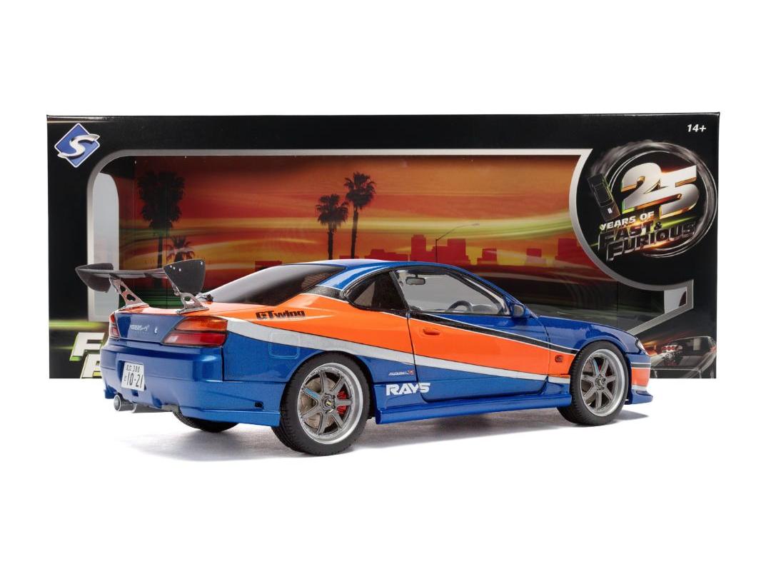 Nissan Silvia (S15) SPEC-S Tokyo Drift Mona Lisa 2006 1:18 Scale Solido Diecast Model Cars-Solido-Diecast Model Centre