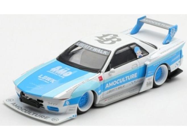 Nissan Skyline GT-R (R32) LBWK Kaido Works Amoculture (RHD) 1:64 Scale Diecast Model Car – MINI GT-MINI GT-Diecast Model Centre