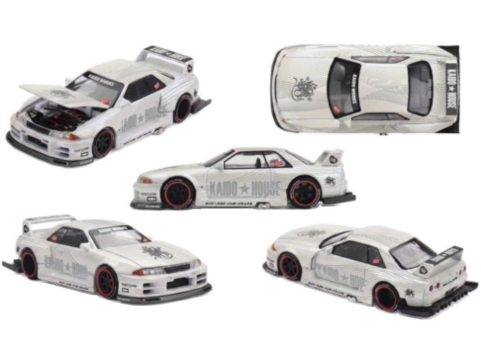 Nissan Skyline GT-R (R32) Seri V1 1:64 Scale Diecast Car – MINI GT-MINI GT-Diecast Model Centre