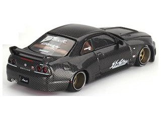 Nissan Skyline GT-R (R33) Active Carbon R - 1:64 Scale Diecast Model Car-MINI GT-Diecast Model Centre