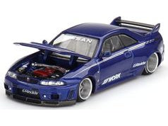 Nissan Skyline GT-R (R33) Kaido Works V2 - 1:64 Scale Diecast Model Car-MINI GT-Diecast Model Centre