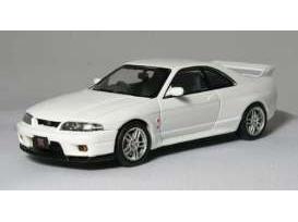 Nissan Skyline GT-R R33 Vspec 1995 White 1:43 Scale Ebbro Diecast Model Car-Ebbro-Diecast Model Centre