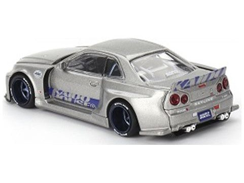 Nissan Skyline GT-R R34 Kaido Works Shinjuku V1 - 1:64 Scale Model Car-MINI GT-Diecast Model Centre