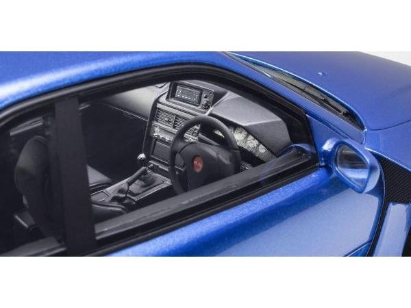 Nissan Skyline GT-R R34 Khyzyl Saleem Design Blue 1:18 Scale Resin Car – Kyosho Samurai Collection-Kyosho-Diecast Model Centre