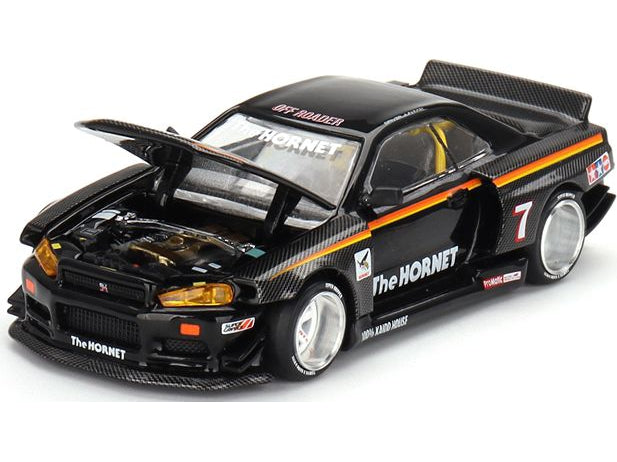 Nissan Skyline GT-R (R34) Tamiya X Kaido House The Hornet - 1:64 Scale Diecast Model Car-MINI GT-Diecast Model Centre