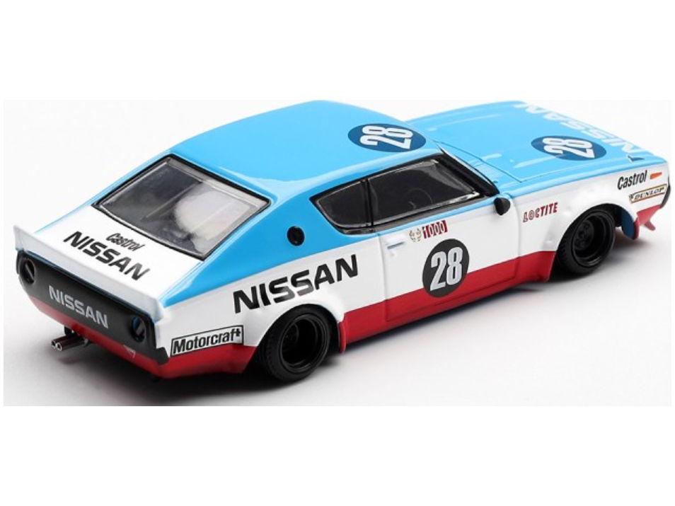 Nissan Skyline Kenmeri Liberty Walk Nissan Racing '75 Concept (RHD) 1:64 Scale MINI GT Model Car-MINI GT-Diecast Model Centre