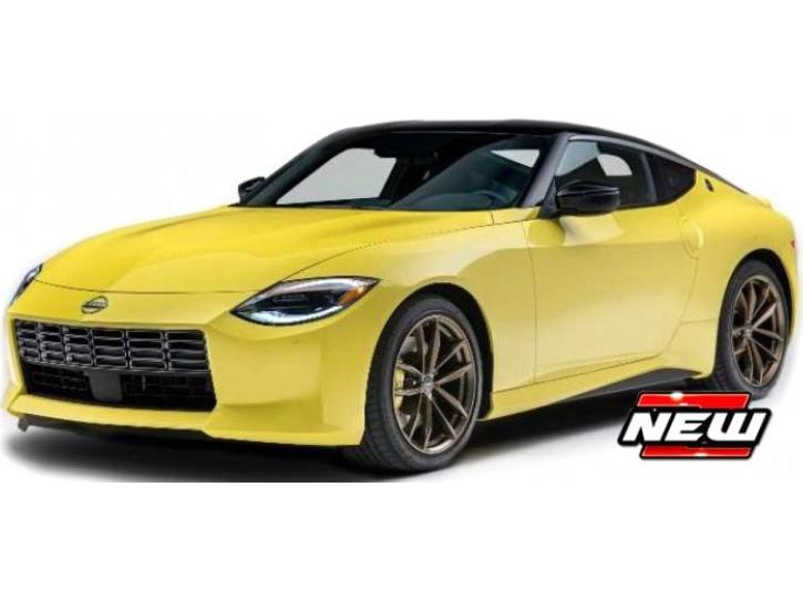 Nissan Z 2023 Metal Kit Yellow 1:24 Scale Maisto-Maisto-Diecast Model Centre